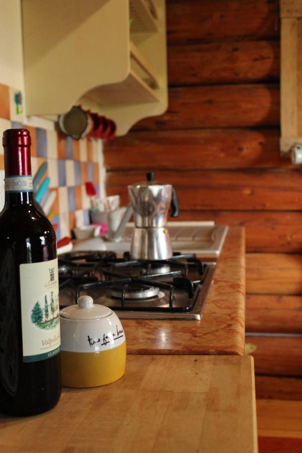 B&B Le Corone - Chalet Nel Bosco Cavalo Екстериор снимка